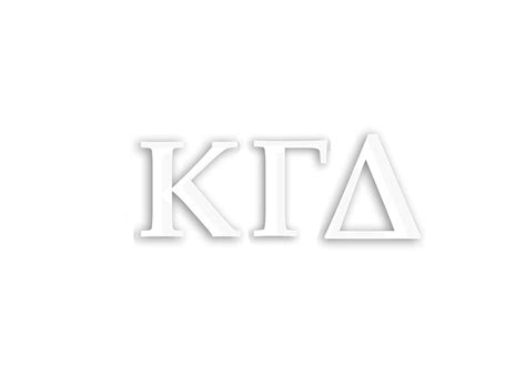 Kappa Gamma Delta Window Decal