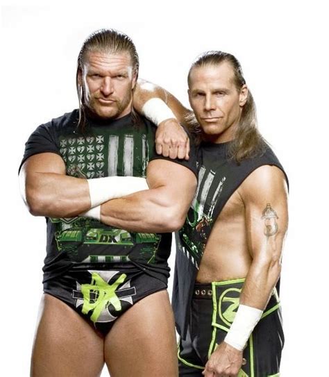 Triple H And Shawn Michaels D Generation X Shawn Michaels Dx Wwe