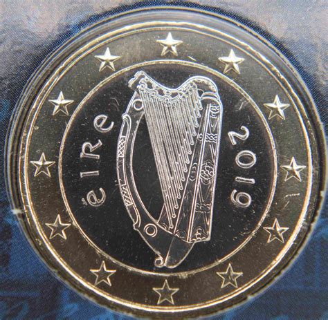 Ireland 1 Euro Coin 2019 - euro-coins.tv - The Online ...