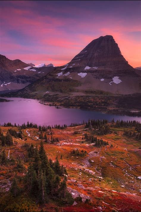 Glacier Np Montana Sunset Photography Amazing Photography Landscape