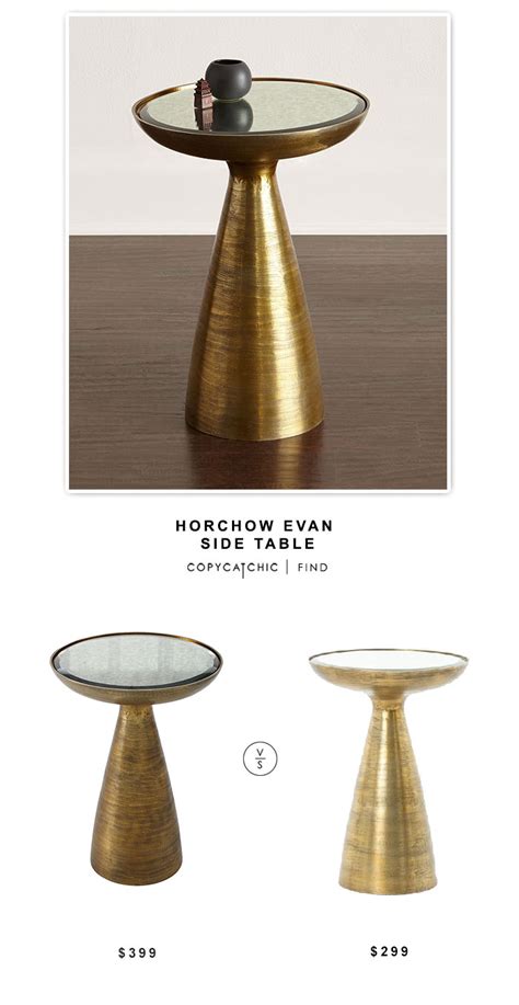 Horchow Evan Side Table Copycatchic