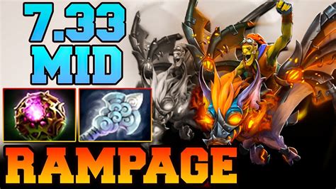 Batrider Dota 2 Mid Rampage 733 Guide Carry Gameplay Youtube