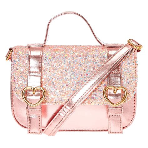 Claires Club Pink Crossbody Bag Pink Claires Us