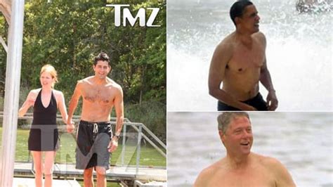 Paul Ryan Barack Obama More Shirtless Politicians Photos