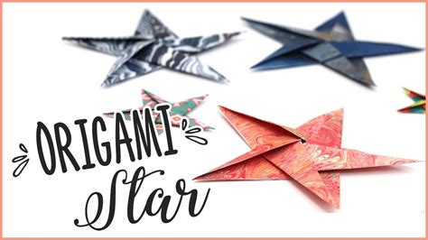 How To Make Origami Stars Detailed Instructions Youtube