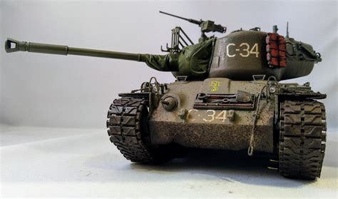 M46 Patton Charlie Company 1st Marine Tank Battalion Korea 1952