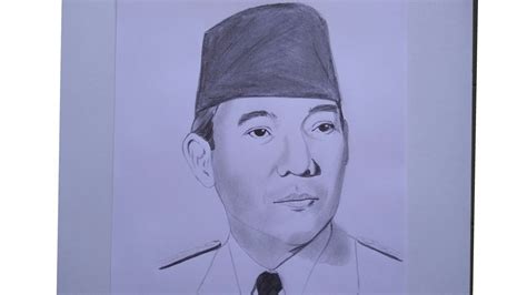 Pensil Sketsa Gambar Pahlawan Indonesia Yang Mudah Digambar