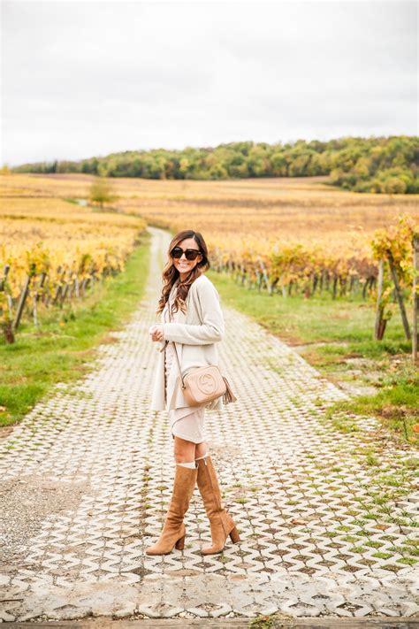 What To Wear To A Winery In The Fall Alyson Haley Wineries Outfit