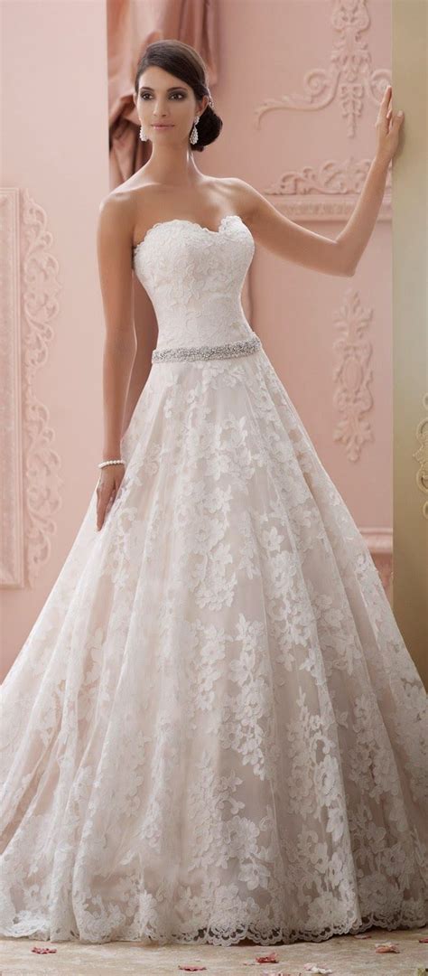 A Line Wedding Dress David Tutera For Mon Cheri Spring Bridal