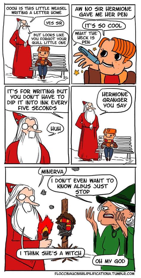 Even More Hilarious Harry Potter Comics That Prove Dumbledore Was
