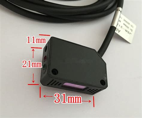 Jr31 20n Square Laser Sensor Switch Photoelectric Diffuse Reflection