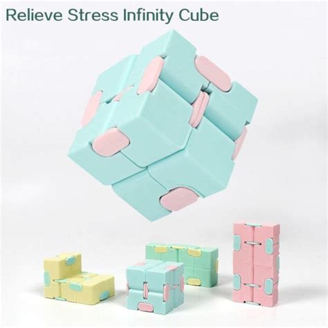 Speelgoed En Spellen Yomiie Infinity Cube Fidget Toy Adults Kid Finger