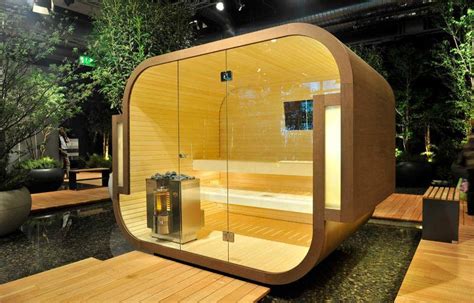 Swing Freestanding Sauna By Küng To Enjoy Benefits Of Sweating At Home