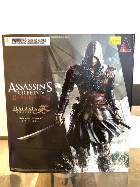 Play Arts Kai Assassin Creed Black Flag Edward Kenway Hobbies Toys