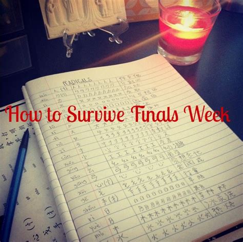 How To Survive Finals Week Sadie Joyful