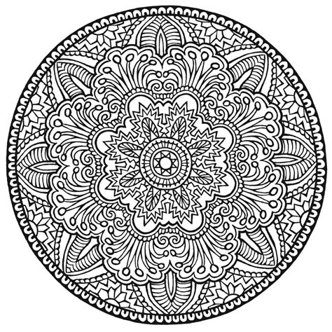 Mandala vorlagen zum gratis download. mandala und ausmalbilder - AusmalbilderHQ