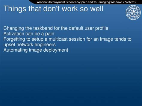 Ppt Windows Deployment Services Sysprep And You Powerpoint