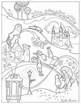 Narnia Enjoyment sketch template