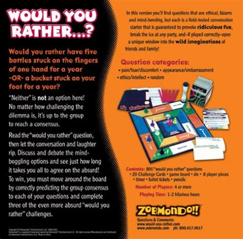 Check spelling or type a new query. Would you rather board game instructions zobmondo