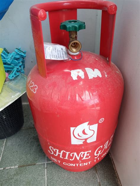 Lpg Tank 11kg Empty With Regulator Tv And Home Appliances Kitchen