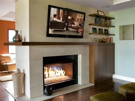 Floating Shelves For Every Room Of The House Hgtv Fireplace Design