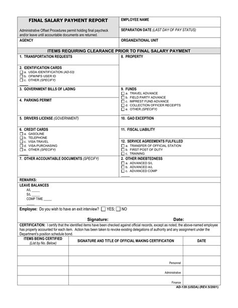 Form Ad 139 Fill Out Sign Online And Download Printable Pdf