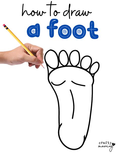 How To Draw Feet Easy Step By Step Fkakidstv