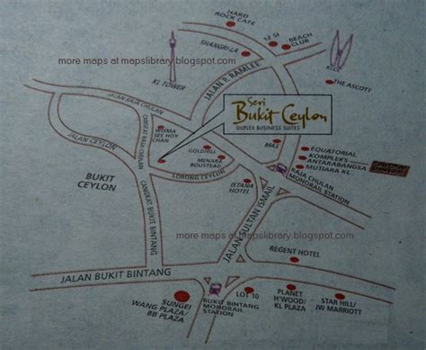 03.08 seri bukit ceylon serviced residences, no.8 lorong ceylon, off jalan raja chulan, 50250 kuala lumpur, malaysia. Malaysia Maps Library: July 2011