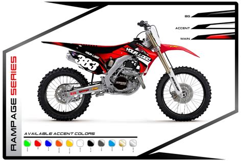 Rampage Honda Primal Gfx Co Signs Motorsports Graphics And Vehicle