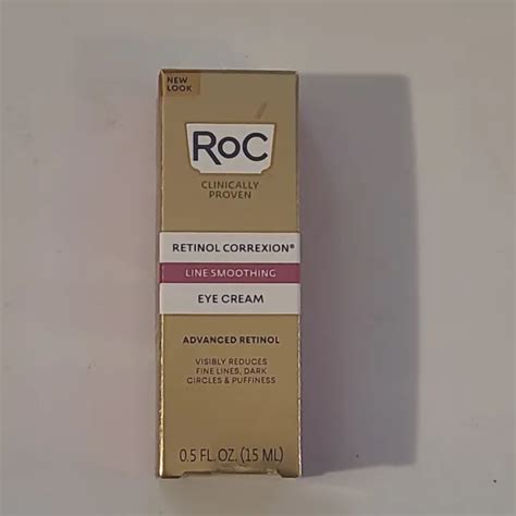 Roc Retinol Correxion Line Smoothing Eye Cream Advanced Retinol 05fl
