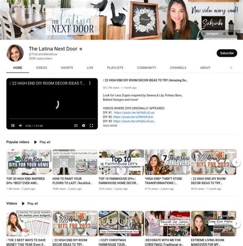 35 Best Home Decor Youtube Channels To Follow Ideas Interested Videos