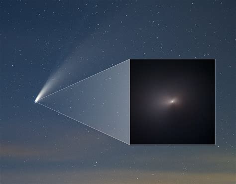 Nasa Hubble Space Telescope Images Of Comet Neowise Taken On Aug 8