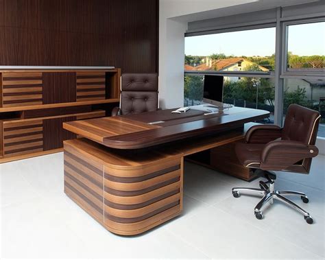 High Quality Double Pedestal Desks And Large Executive Desks Stylish