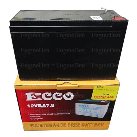 Ecco Battery 12vba78 Engineden