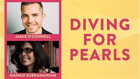 Diving For Pearls Jamie O’connell In Conversation With Manasi Subramaniam Youtube