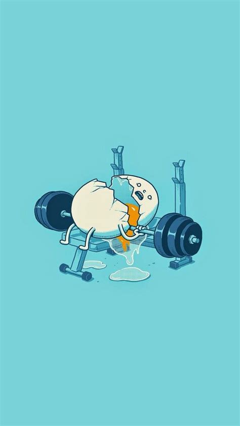 Workout Egg Cute Funny Iphone Wallpaper Mobile9 Ảnh