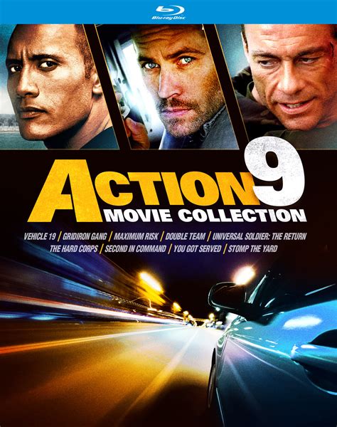 Best Buy 9 Action Movie Collection Blu Ray
