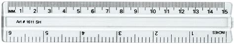 Here are some websites that provide online virtual rulers in both metric (cm and mm) and inches (in). English-Metric Ruler 15cm (6") - Arbor Scientific