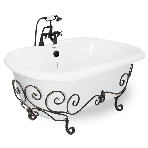 The main purpose of a whirlpool tub is to relax and massage your muscles, so it's an incredible asset for anyone with chronic pain or a lot of body aches. American Bath Factory 60 in. AcraStone Acrylic Double ...
