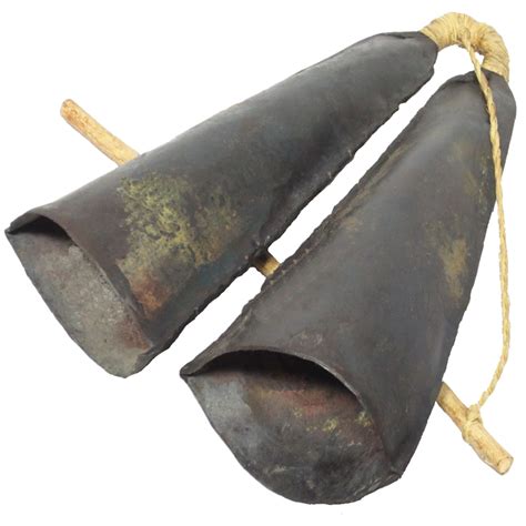 Ogene Double Bells I Home Of African Wares I Tribal Village Pty Ltd