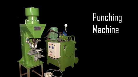 Hydraulic Punching Machine Youtube