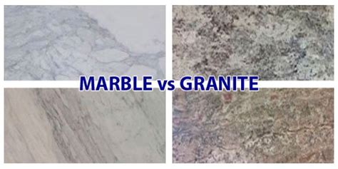 Comparison Granite Vs Marble For Your Home Candg Granite Blog