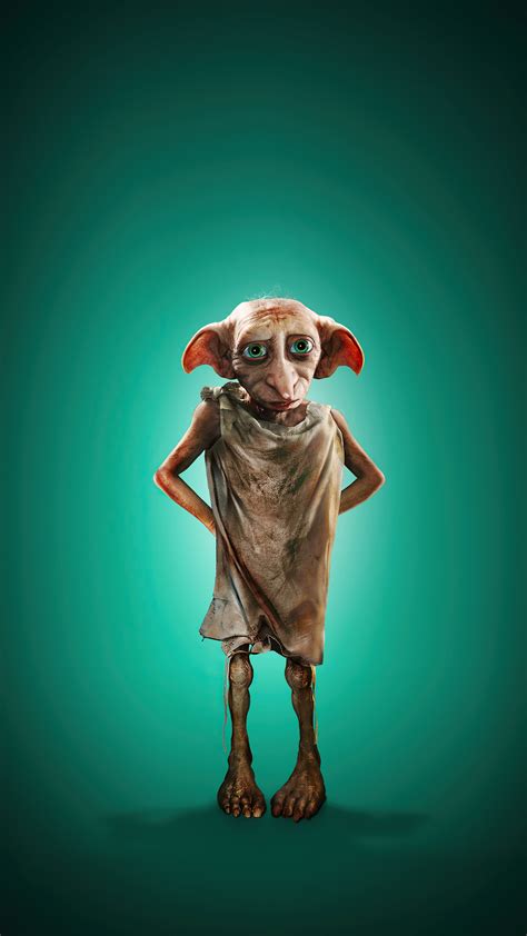 cute dobby from harry potter fanart