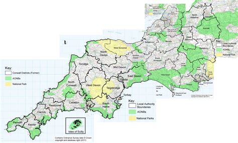 South West Planning Authority Regions Tomspriggs