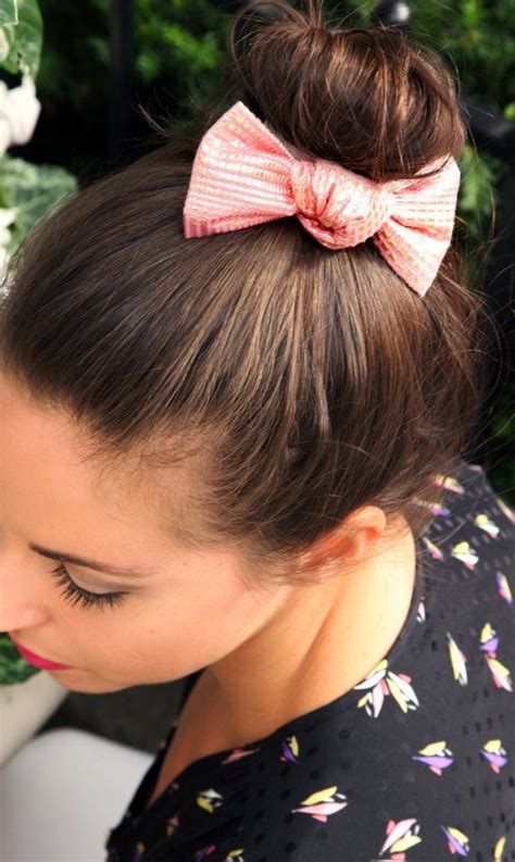 Pin By Gretchen Bagley On Bows Bow Hairstyle Easy Hairstyles Hair