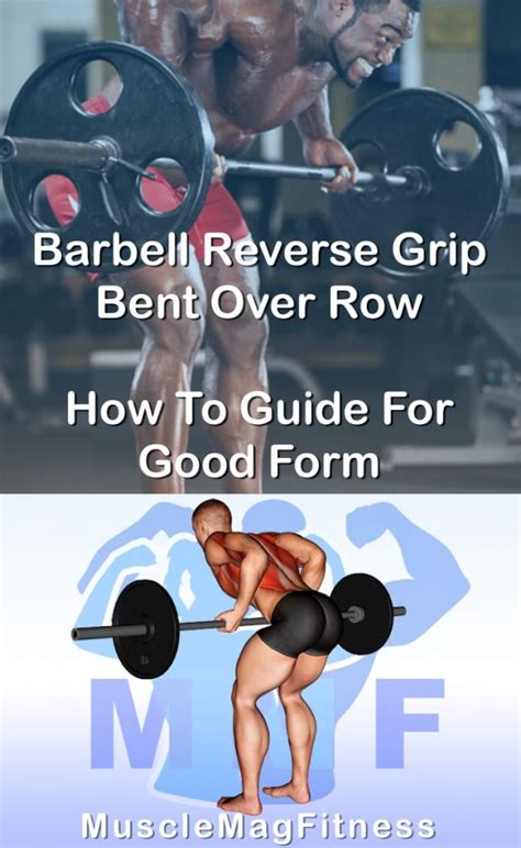 Barbell Reverse Grip Bent Over Row How To Guide For Good Form