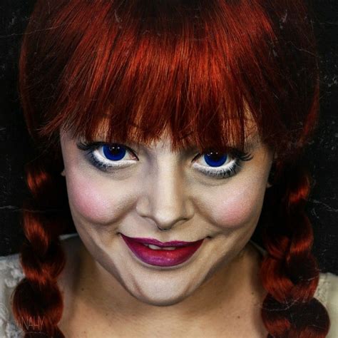 Halloween Makeup Inspired By Annabelle From The Conjuring By