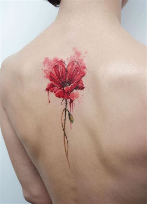 Poppy Flower Tattoo Tattmaniatattmania