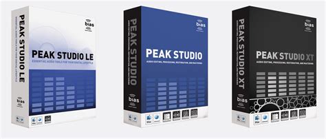 Bias Peak Studio Xt Software Peak Studio Soundsoap 2 And Pro 2 Master