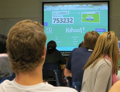 Ask a friend to play it with you. McIntosh Trail : Teachers use Kahoot to educate students